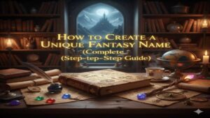 How to Create a Unique Fantasy Name