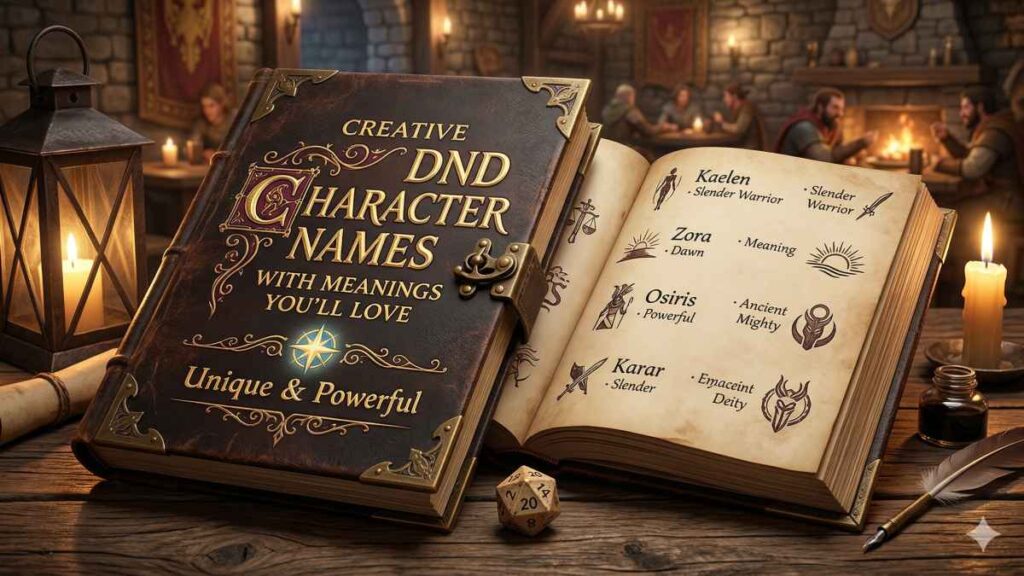 Creative DnD Character Names with Meanings