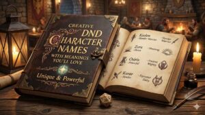 Creative DnD Character Names with Meanings