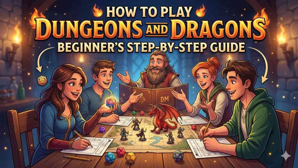 How to Play Dungeons and Dragons (Beginner’s Step-by-Step Guide)